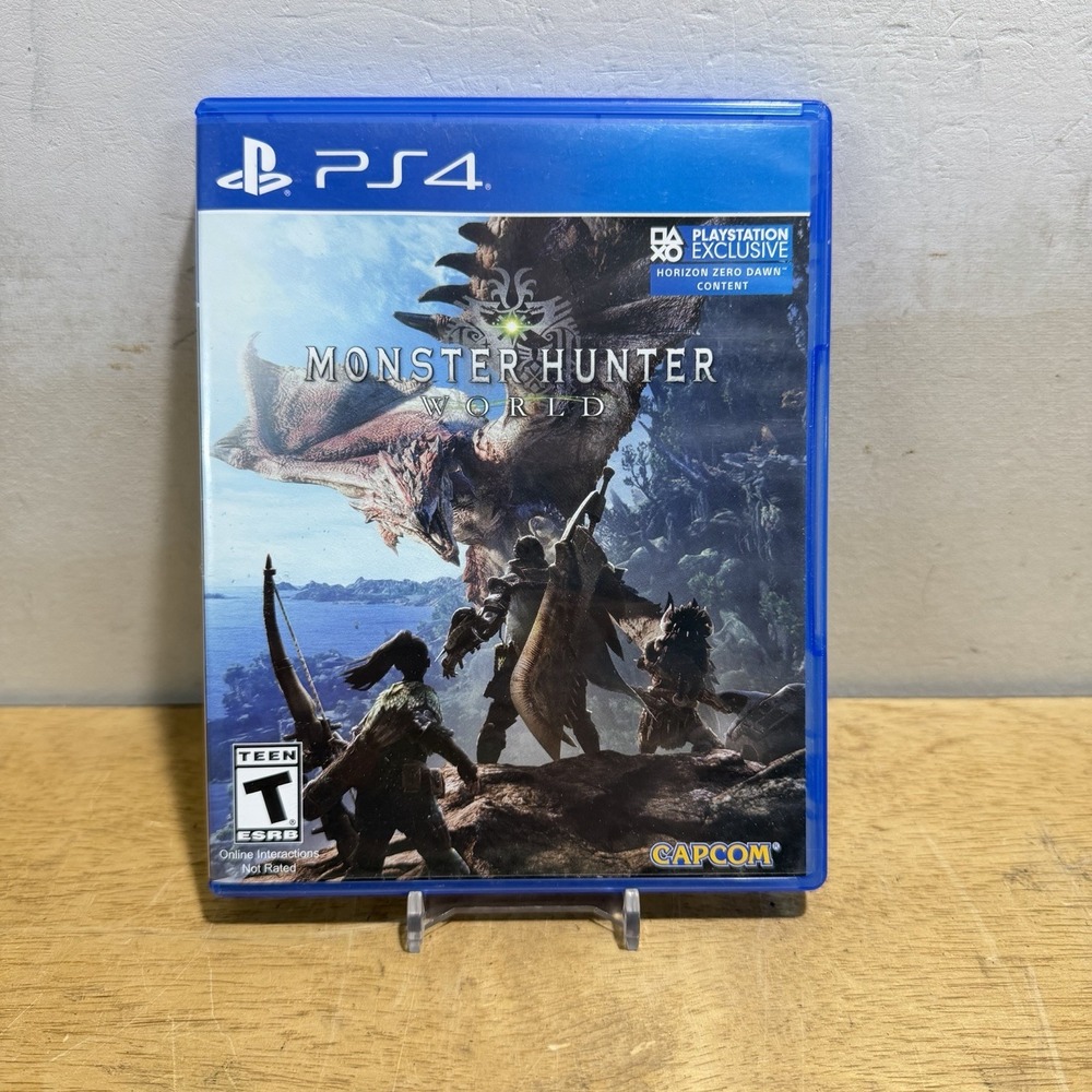 Monster Hunter World Sony PlayStation 4 PS4 2018 Capcom Action RPG Tested